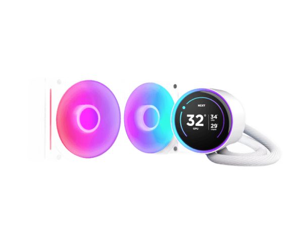 KRAKEN Elite 240 RGB V2 Water Cooling White (RL-KR24E-W2)