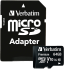 Verbatim Premium 64GB microSDXC Card Class 10 /w Adapter