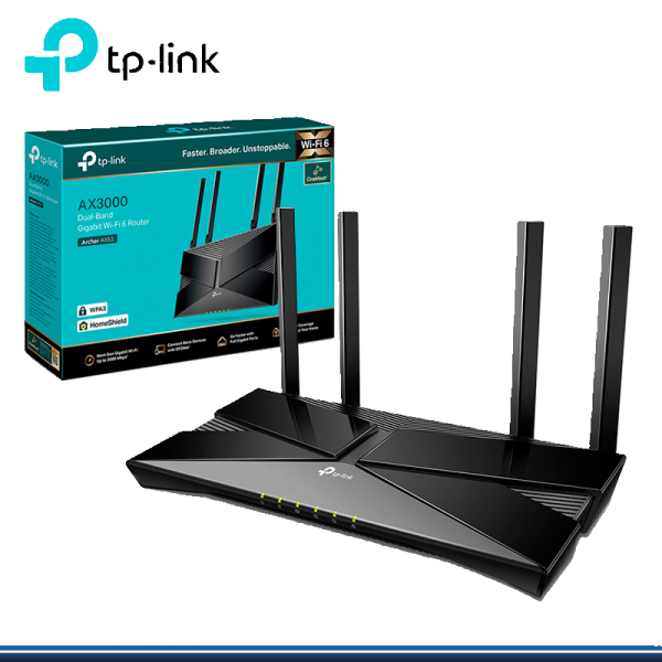 TP-Link Archer AX53 AX3000 Dual-Band Gigabit Wi-Fi 6 Router