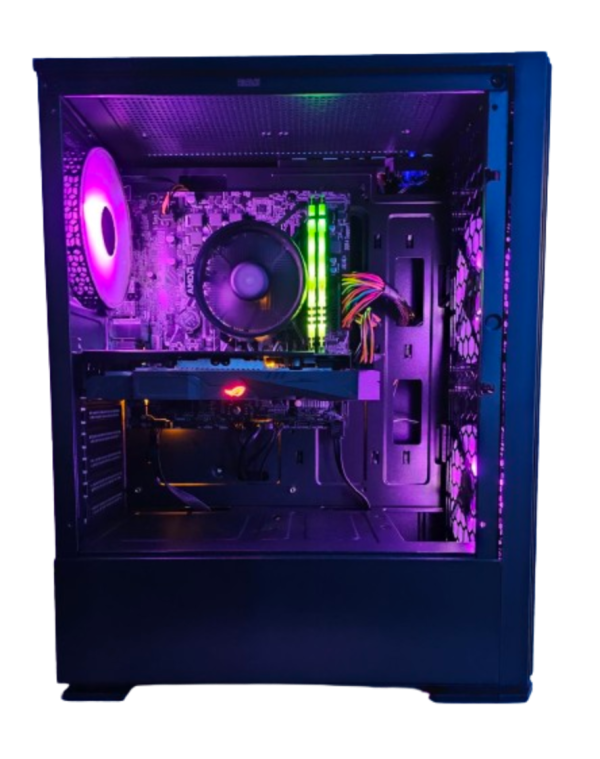 OUTLET A520, Ryzen 1200F, 16GB DDR4-3200, RX570 8GB, 1TB NVMe