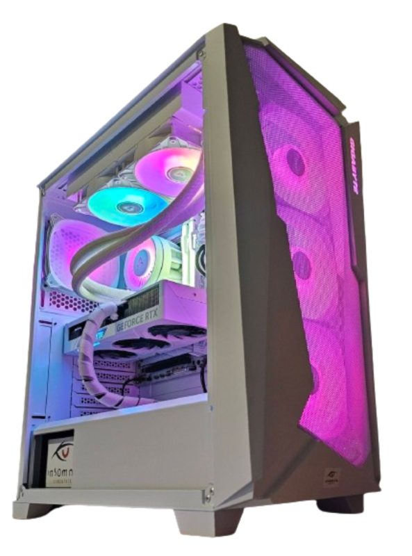 Insomnia Arctic Storm: i7 13700KF, RTX 4070Super 12GB, 32GB DDR5-6000, 1TB NVMe