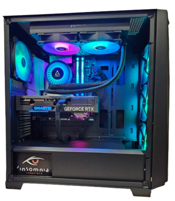 Insomnia Shadow Storm: i7 13700KF, RTX 4070Super 12GB, 32GB DDR5-6000, 1TB NVMe
