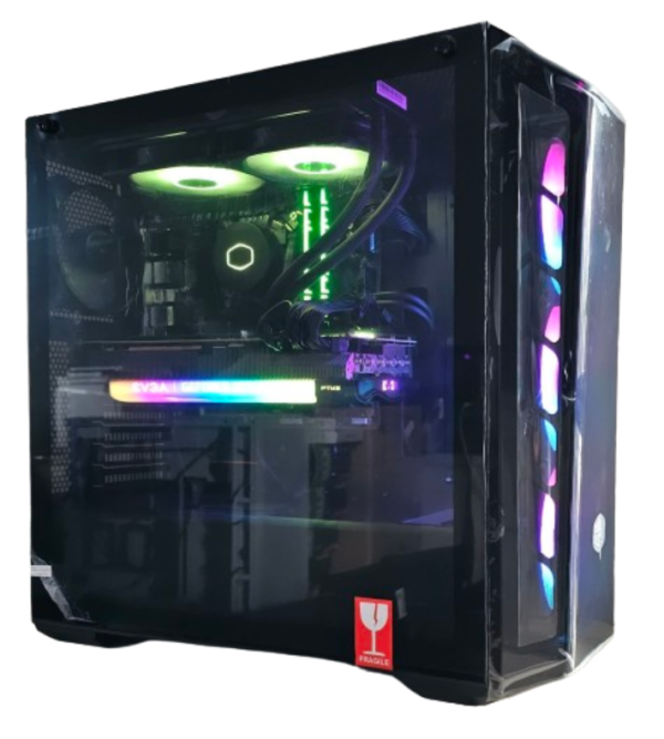 PRO Gaming PC: Z690, 13600KF, RTX 3080, 32GB DDR4-3600, 500GB + 1TB NVMe
