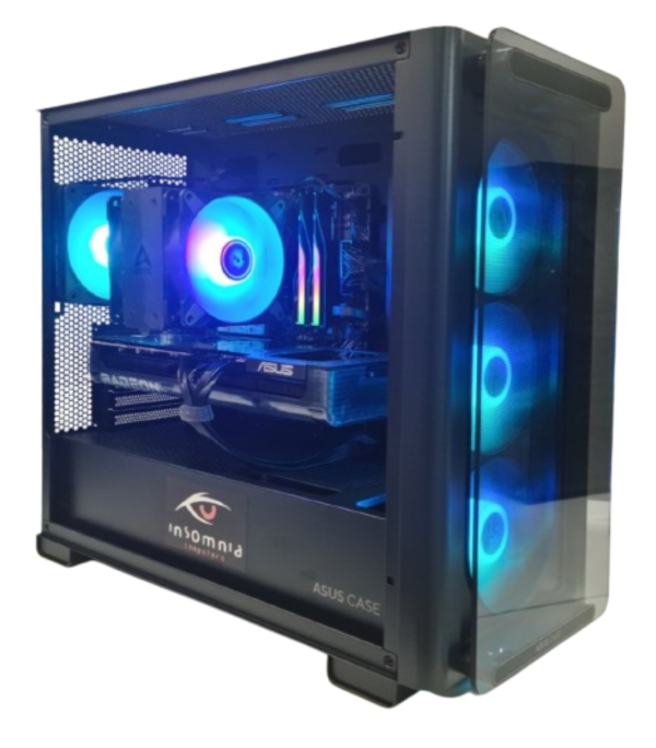 Insomnia Shadow PrimeX 2: B650, Ryzen 7 7800X3D, 32GB DDR5-6000, RX9070XT, 1TB NVMe