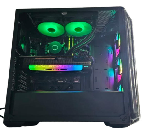 PRO Gaming PC: Z690, 13600KF, RTX 3080, 32GB DDR4-3600, 500GB + 1TB NVMe