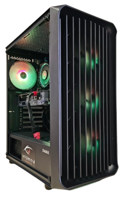 Insomnia Shadow Fury 2 XT: H610, i5 13400F, 16GB DDR4-3200, RTX4060Ti, 1TB NVMe