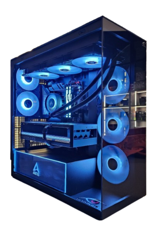 Insomnia Shadow Apex 3 XT: X870E, R9 9950X3D. 64GB DDR5-6000, RTX5090 32GB, 2TB NVMe