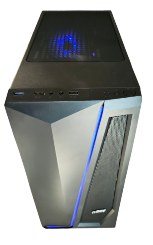 OUTLET A320, Ryzen 1200F, 16GB DDR4-3200, RX580 8GB, 500GB SSD