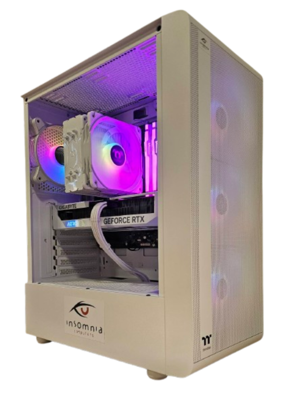 Insomnia Arctic Blaze 2: B660, i5 14400F, 32GB DDR5-6000, RTX 4060Ti 8GB, 1TB NVMe