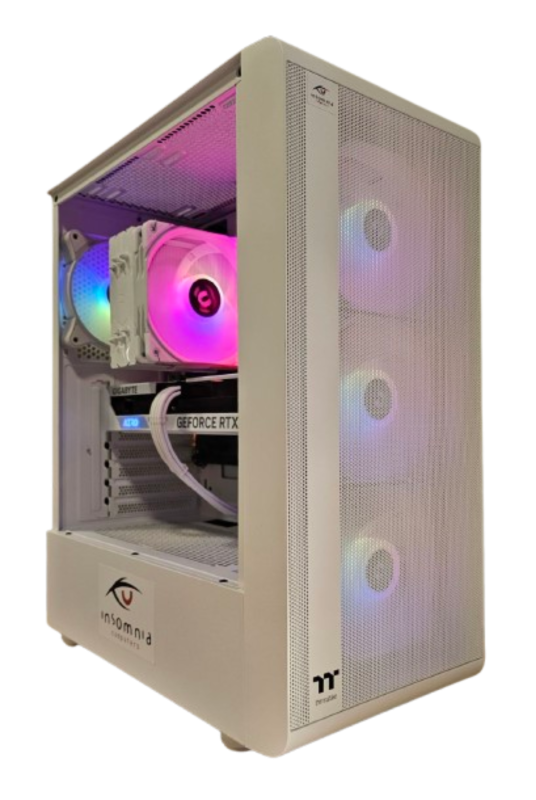 Insomnia Arctic Blaze 2: B660, i5 14400F, 32GB DDR5-6000, RTX 4060Ti 8GB, 1TB NVMe
