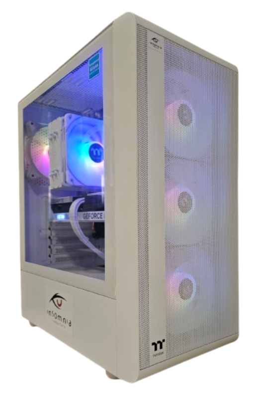 Insomnia Arctic Blaze 2: B660, i5 14400F, 32GB DDR5-6000, RTX 4060Ti 8GB, 1TB NVMe