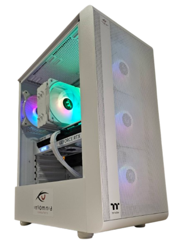 Insomnia Arctic Blaze 2: B660, i5 14400F, 32GB DDR5-6000, RTX 4060Ti 8GB, 1TB NVMe