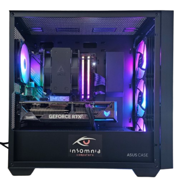 Insomnia Shadow TUF Core: Ryzen 7 5700X/32GB/1TB SSD/RTX4060Ti 8GB