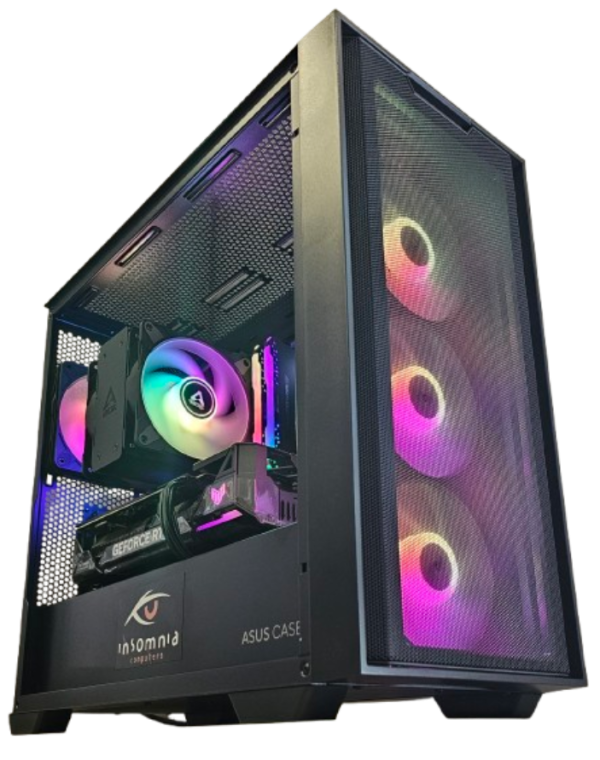 Insomnia Shadow TUF Core: Ryzen 7 5700X/32GB/1TB SSD/RTX4060Ti 8GB