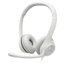 Logitech H390 USB Headset White