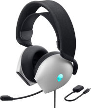 Alienware AW520H Wired Gaming Headset Lunar Light