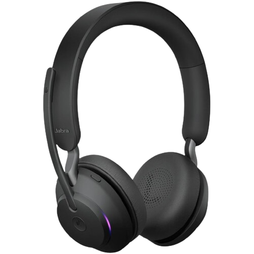 HEADPHONES JABRA EVOLVE2 65 WIRELESS MS + Link 380 USB-A, w/mic 26599-999-999