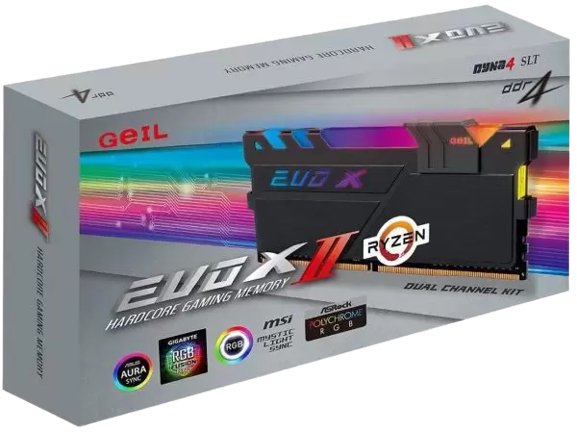 Geil EVO X II RGB 2 x 8GB Kit 3200MHz DDR4