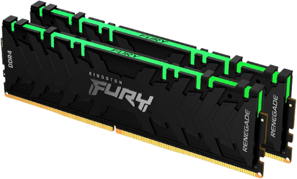 Kingston HyperX Fury Renegade Black RGB 32GB 3600MHz DDR4 CL16 DIMM (Kit of 2)
