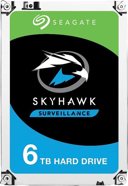 HDD 3,5" 6TB SEAGATE SkyHawk 5900RPM 256MB SATAIII ST6000VX001/2