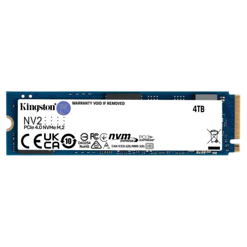 Kingston 4TB M.2 NVME SNV2S / 4000G NV2 SERIES SSD