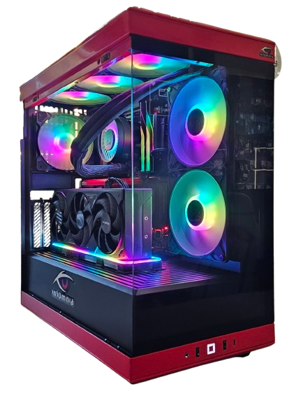 Insomnia Shadow Inferno 2: B850, Ryzen 7 9800X3D, 32GB DDR5-6000, RTX 5080, 1TB