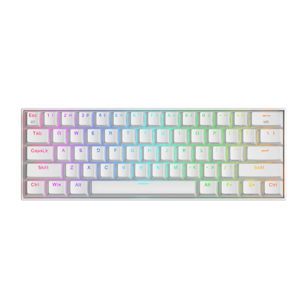 Redragon Draconic K530 PRO RGB Mechanical Wireless Gaming Keyboard White