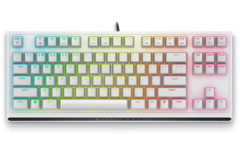 Alienware AW420K Tenkeyless Gaming Keyboard Lunar Light