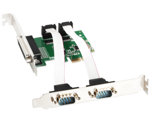 PCI Express kontroler 2xSerial + 1 Parallel