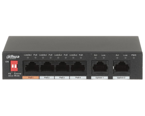 Dahua PFS3006-4ET-60-V2 4PORT POE SWITCH