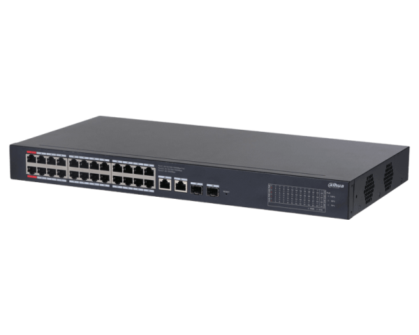 Dahua CS4228-24GT-375 28-Port Cloud Managed Desktop Gigabit Switch with 24-port poe