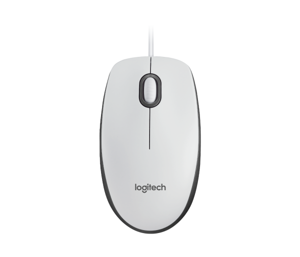 Logitech M100 Mouse White