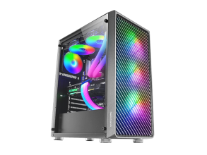 MARS Gaming Case MC-F ATX ARGB Mid-Tower Case Black