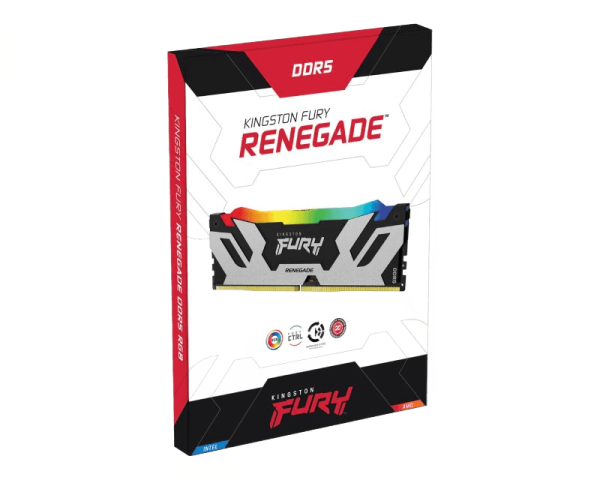 Kingston Fury Renegade Silver RGB XMP 32GB (2x16GB Kit) 8000Mhz DDR5 