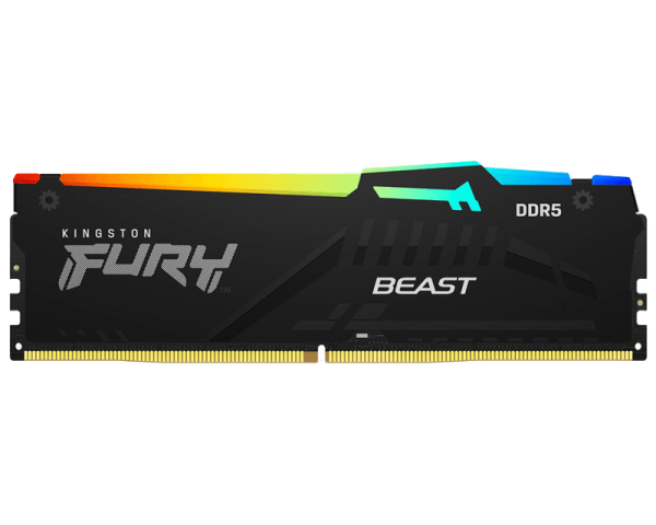 Kingston Fury Beast RGB 16GB (2x8GB KIT) 6000Mhz DDR5 CL-Expo