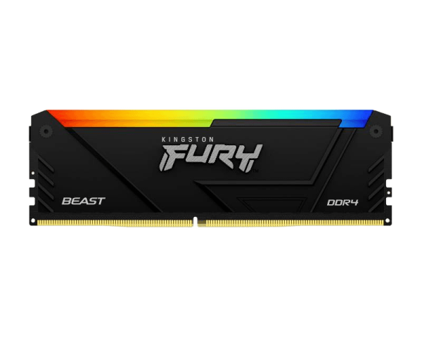 Kingston Fury Beast RGB Black 16GB 3600Mhz DDR4 