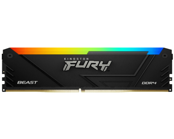 Kingston Fury Beast RGB Black 8GB 3600Mhz DDR4 