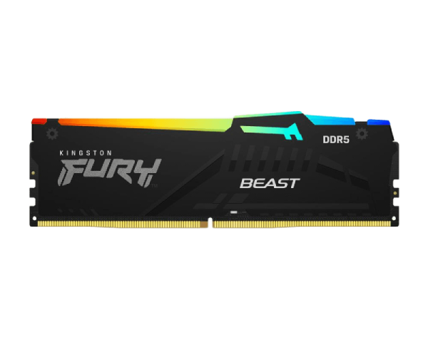 Kingston Fury Beast Black RGB 32GB (2x16GB Kit) 6800Mhz DDR5 CL-Expo