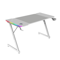 MARS Gaming Desk MGD-X140RGB White