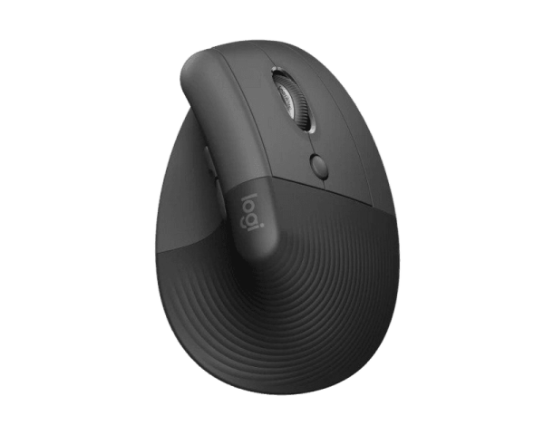 Logitech Lift Vertical Ergonomic Wireless Mouse Black