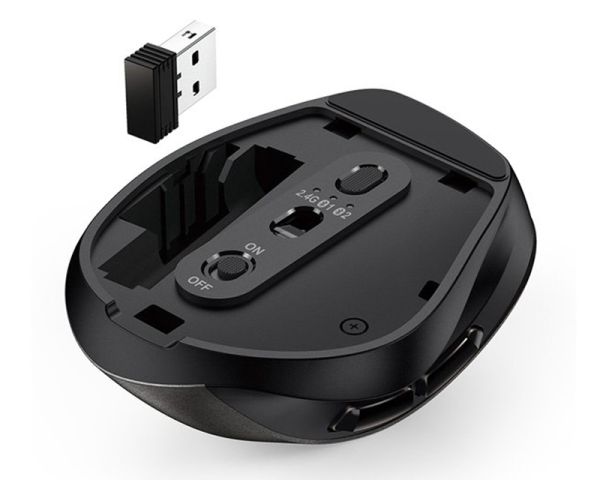 Genius Ergo 9000s USB Wireless Mouse Champagne Titanium