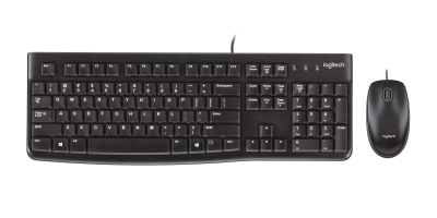 Logitech MK120 USB Keyboard + Mouse