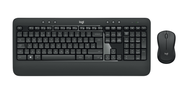 Logitech MK540 USB Keyboard + Mouse Black