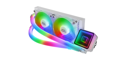MARS Gaming Water Cooling ML-ULTRA240 AIO ARGB White