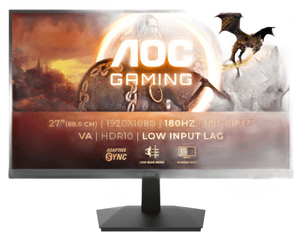 AOC 27 "27G15N2 IPS WLED Gaming Monitor 180Hz
