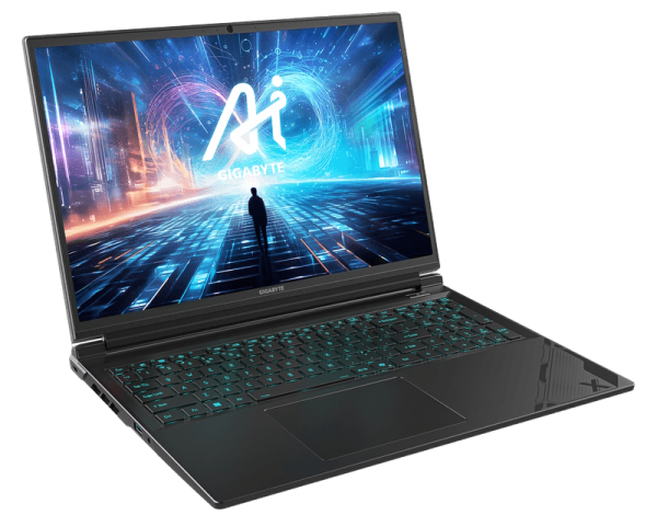 Notebook Gigabyte G6X 9KG 16" FHD+ 165Hz I7-13650HX 16GB/1TB SSD/RTX 4060 8GB RGB Backit Keyboard