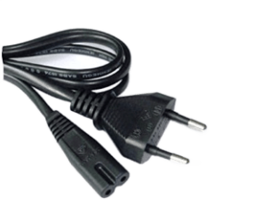 Cable Power Cord 8Ca 1.5m Black