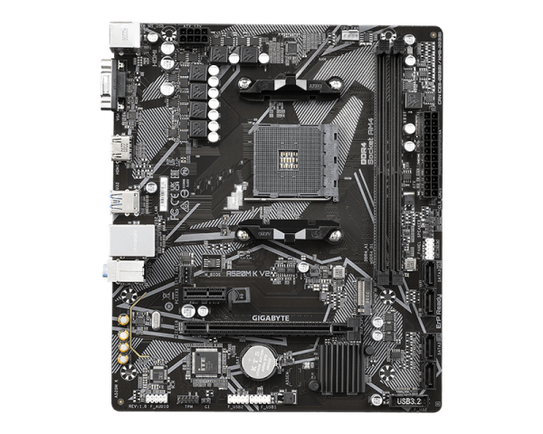 GIGABYTE A520M K V2 REV. 1.x AMD AM4