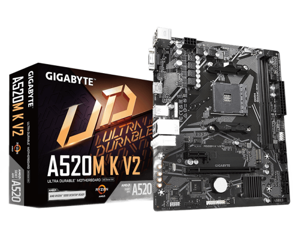 GIGABYTE A520M K V2 REV. 1.x AMD AM4