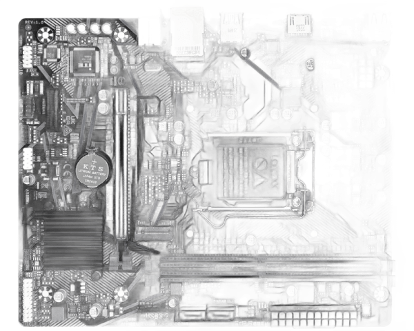 GIGABYTE H510M K V2 REV.1.x L1200